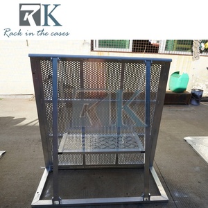 Safety Crowd <b>Control</b> Barrier Silver Crowd Barrier High Quality Barricade Fence Mobile Crowd Barrier for Concert Use - Product Image 2
