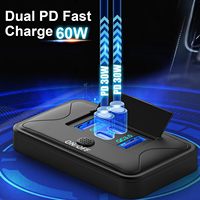 Prise murale USB 78W 4 ports 12V, double PD 36W et double QC3.0 18W, chargeur léger à montage en surface