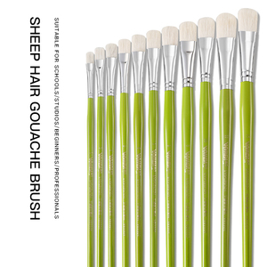 Pinceaux de peinture <span class=keywords><strong>aquarelle</strong></span> best-seller, anti-chute, durables, faciles à nettoyer, réutilisables, plusieurs tailles, pour les amateurs d'art - Product Image 5