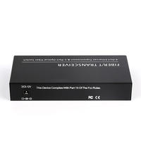 Conmutador SFP de Fibra Gigabit OEM y ODM, 4 Puertos SFP de Fibra y 4 Puertos RJ45, Convertidor de Medios Ópticos Ethernet de 10/100/1000Mbps