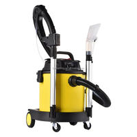 Aspirateur à main super puissant 20L, nettoyeur de sols et tapis secs et humides de grande capacité pour les hôtels, les voitures et l'extérieur.