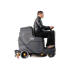 Single Disc Scrubber Floor Scrubber Dryer Floor Cleaning Machines Service Equipments For Commercial Used