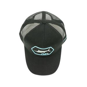Gorras de Béisbol Unisex al por Mayor, Personalizadas con Parche de Goma con Impresión 3D, Logotipo Bordado, Gorras Trucker de Malla Negra - Product Image 5