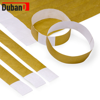 Bracelets jetables en Tyvek, étanches et résistants aux déchirures, avec numéro séquentiel pour les activités de plein air