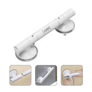 Poignée de douche personnalisable avec logo, ventouse puissante, barre d'appui de sécurité pour baignoire, pour personnes âgées, blanche - Grande Vente - Product Image 2