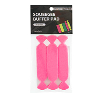 Haute Qualité Rose Bonbons Feutre Microfibre Feutre Vinyle Wrap Raclette Tampon Feutre 10Pcs pack Raclette Feutre