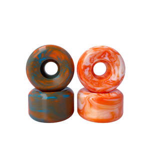 <span class=keywords><strong>Ruedas</strong></span> de Skateboard con Descuento de Colores Mixtos en 53 y 54 mm, 80 % de Rebote, 102A, Color Remolino, Fundición de PU, Rueda de <span class=keywords><strong>Skate</strong></span> Personalizada al por Mayor - Product Image 2