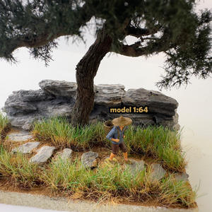 12mm (110x110) hand gerissenes Gras Cluster Modells imulation Rasen plattform <span class=keywords><strong>Sand</strong></span> tisch DIY Kunststoffs ätze im Maßstab 1:64 - Product Image 4