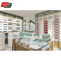 Meubles de pharmacie à la mode acier plastique bois MDF acrylique métal pharmacie étagères pour présentoirs magasin centre commercial magasins