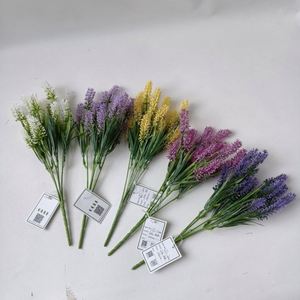Offerta Speciale O-0508 Fiori di Lavanda Artificiali, Bouquet in Plastica Realistico per Decorazioni Natalizie - Product Image 3