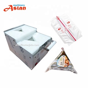 ماكينة تغليف وصنع Onigiri على شكل مثلث/ماكينة تعبئة وتشكيل السوتشي اليدوية/أكياس التعبئة - Product Image 1