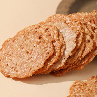 Craquelins de riz croustillants sucrés (saveur châtaigne) - Emballage en boîte cadeau Prêts à consommer Durée de conservation de 12 mois