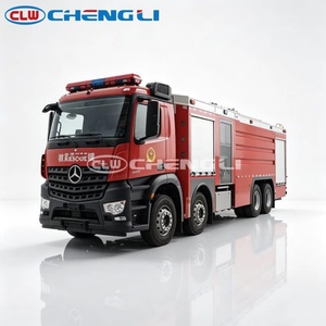 Camion-citerne à eau MERCEDES-BENZ 8X4 avec réservoir à mousse pour la lutte contre les incendies et le transport d'eau - Product Image 2