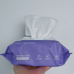 Fabrication de lingettes humides 2024 Offre Spéciale OEM personnalisées prix de gros lingettes hydrofuges jetables bon marché pour bébé - Product Image 5