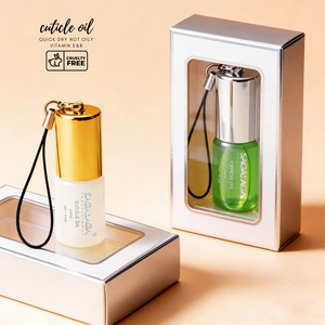 Bolígrafo roll-on para cutículas con logotipo personalizado y llavero, aceite para cutículas para uñas secas, suero de crecimiento orgánico con jojoba y vitamina E - Product Image 4