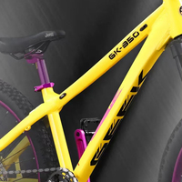 Vélo équipé d'un anneau de roue en alliage d'aluminium Plus 26 175 14gx36h, pneu élargi et épaissi, anodisé violet, antidérapant