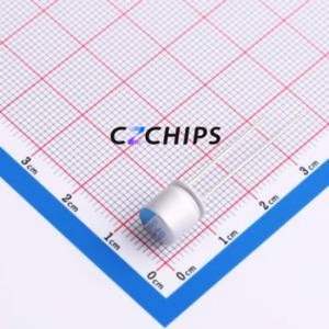 ตัวเก็บประจุแบบแข็ง APSC6R3ELL471MH08S แบบ Through Hole (THT), ขนาด D8xL8 มม. 470uF 20% 6.3V 5.7A 100kHz - Product Image 1