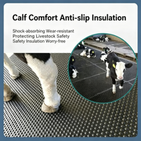 Tapis en caoutchouc noir durable TY de 10 mm à 25 mm pour écurie de chevaux, taille 1,5x2 m, garantie de 2 ans, certifié