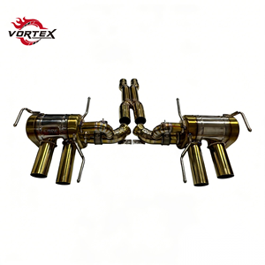 Système d'échappement Catback à soupapes en titane de grade 5 Vortex pour Ferrari 812 Superfast D12 Installation facile avec télécommande - Product Image 1