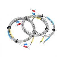 Sensor Suhu Termokopel Tipe SMD K E dengan Lubang Bulat 5mm dan Terminal Kuningan untuk Mesin Cetak Injeksi