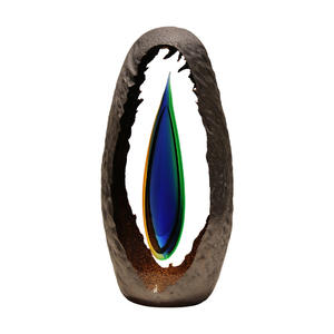 Factory Direct Pure Handcrafted Artistic Crystal glassware <b>Vase</b> Ornaments - Product Image 1