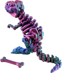 Œuf de dinosaure imprimé en 3D, coloré, PLA, jouets créatifs articulés, cadeau pour enfants, animaux, dinosaures - Product Image 4
