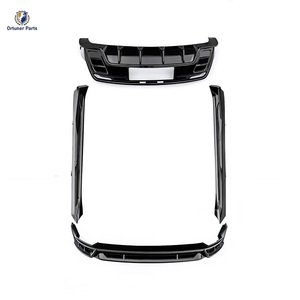 Kit Carrosserie Style <span class=keywords><strong>C</strong></span> pour <span class=keywords><strong>Tesla</strong></span> <span class=keywords><strong>Model</strong></span> Y 2025 et plus – Pièces Auto en ABS Noir Brillant : Lame de Pare-chocs Avant, Jupes Latérales, Diffuseur Arrière, Sortie d'Échappement à Visser - Product Image 2