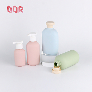 16oz Refillable Shower Bottle 300ml Plastic Reusable Squeeze Lotion <b>Dispenser</b> for <b>Shampoo</b> <b>and</b> <b>Conditioner</b> - Product Image 4