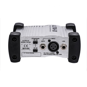 Boîtier DI Actif Professionnel de Haute Qualité avec Batterie Rechargeable et Alimentation Phantom pour Émulation d'Enceinte de Guitare Son Surround - <span class=keywords><strong>Di100</strong></span> - Product Image 3