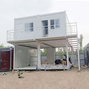 Casa Prefabricada de Alta Calidad, <span class=keywords><strong>Chalet</strong></span> Contenedor, Casa de Playa, Casa Contenedor en Paquete Plano - Product Image 1