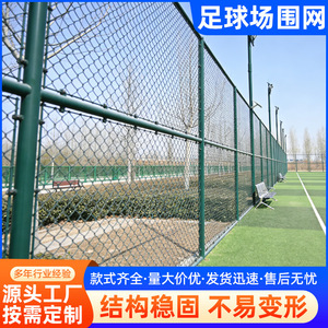 Mori Chain Link <b>Fence</b> 50x50mm Low Carbon Steel Playground <b>Fence</b> Dark <b>Green</b> Dip Coated Outdoor Sports Field Protection - Product Image 2