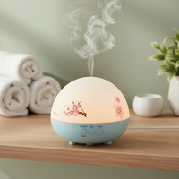 Diffuseur d'arômes ultrasonique à LED pour huiles essentielles d'aromathérapie, humidificateur d'air, vente en gros