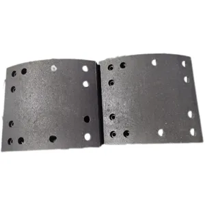 Asbesto Free Good Price Supplier OE 4515 4515E 4515H 4551 Brake Shoes With Rivets For Heavy Truck Brake Drum Lining