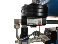 Vannes de régulation pneumatiques proportionnelles avec actionneur à diaphragme, positionneur numérique intelligent 4-20 mA pour la régulation de la pression d'air