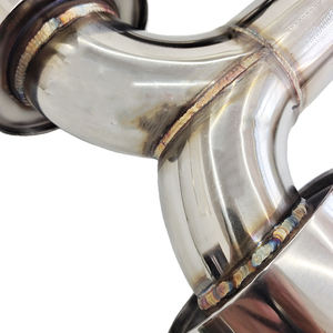 福特福克斯ST225 04-11不锈钢<span class=keywords><strong>3</strong></span>英寸猫背排气系统，带双排气尖端 - Product Image 4