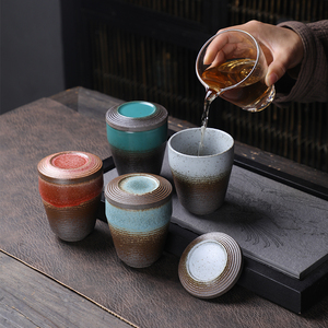 Tazas de Cerámica Estilo Zen Asiático <span class=keywords><strong>2023</strong></span>, 170 ml, Ecológicas, para Café, Té y Agua, para Regalo Personalizado - Product Image 5