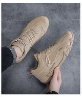 Nouvelles baskets respirantes de printemps pour hommes, chaussures de course antidérapantes pour le travail, les sports et les loisirs