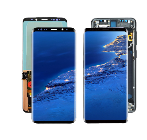 OLED LCD Assembly Touch Screen with Frame for for S9/S9 Plus (G960/G960F/G965/G965F)-1 Year Warranty