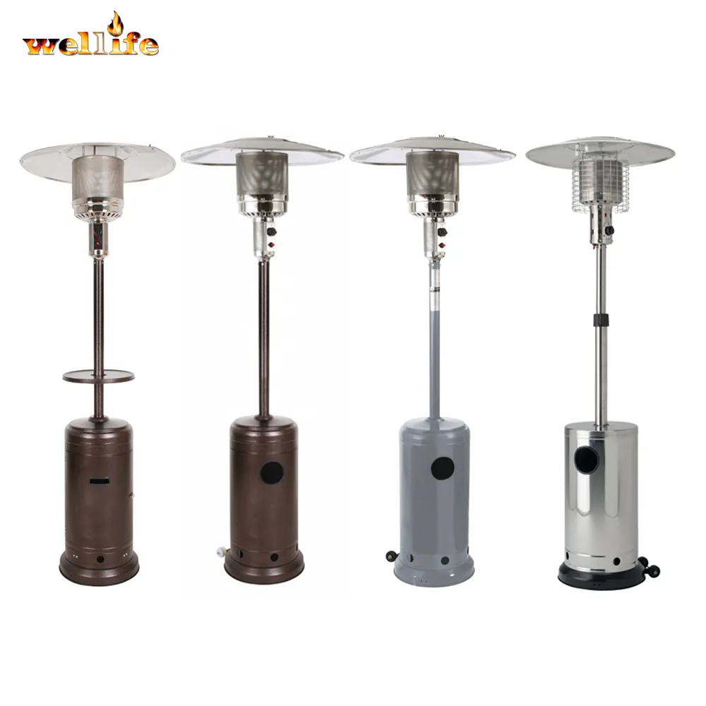 Mushroom type flame gas outdoor patio heater from china  LPG gas garden heater with cheap price