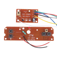 Sharphy 4CH RC voiture télécommande 27MHz Circuit PCB émetteur récepteur carte antenne système Radio modèle émetteur récepteur