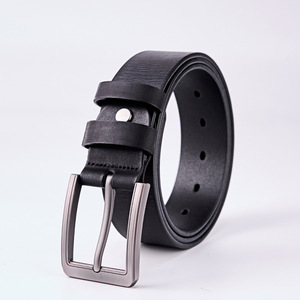 <strong>New</strong> Fashion <strong>Men</strong> Leather <strong>Belt</strong> Vintage Causal Dress Full Grain Cowhide <strong>Men</strong> Genuine Leather <strong>Belt</strong> - Product Image 3