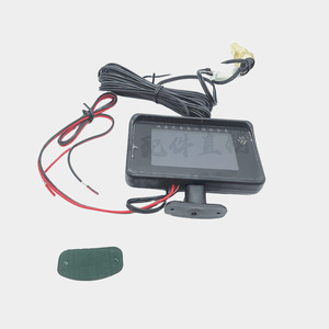 Water Temp And Voltage Meter 98X57X17 Digital Display For Automobiles Trucks Agricultural Vehicles Excavators <b>Engineering</b> - Product Image 1