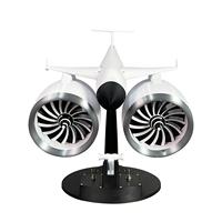 Nouveau moteur de ventilateur à jet à double turbine innovant avec conception unique, dispositif de pulvérisation intégré, produit d'humidification de l'air en résine