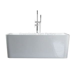 Bañeras de fibra de vidrio, cuadradas, acrílicas, CE 1,5 m - Product Image 1