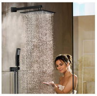 Ensemble de douche ciel étoilé en acier inoxydable, robinet de salle de bain équipé, ensemble de douche en acier inoxydable, pomme de douche de haute qualité pour salle de bain