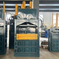 Presse à déchets hydraulique légère, compacteur de bouteilles en plastique, aplatisseur de canettes en aluminium pour petite station de recyclage, cour de recyclage