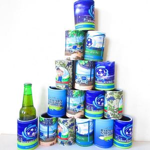 ปลอกหุ้มกระป๋องน้ำอัดลมแบบสั้นทำจากนีโอพรีนสั่งทำพิเศษสำหรับ OEM พิมพ์ลายแบบ Sublimation สำหรับเบียร์ พร้อมโลโก้ส่วนตัว - Product Image 2