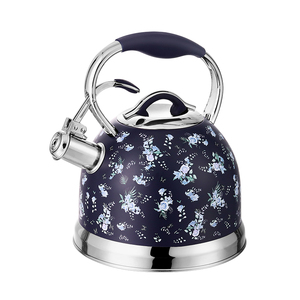 Hervidor silbante de 3.0L para cocina, de acero inoxidable, color personalizable, tetera para agua caliente, apto para estufa de inducción - Product Image 1