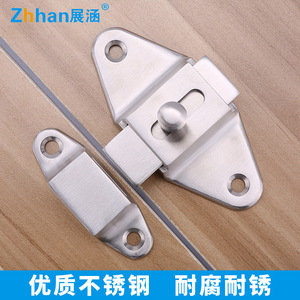 Pestillo de Puerta Zhan Han de Acero Inoxidable 304, Perno de Alta Resistencia Fundido con Precisión para Puerta de Baño - Product Image 5