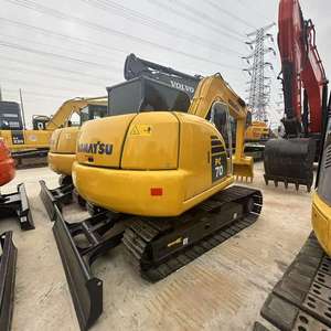 Pelles hydrauliques sur chenilles Komatsu PC70 PC78US d'occasion à faible nombre d'heures de fonctionnement, 7 tonnes - Product Image 1